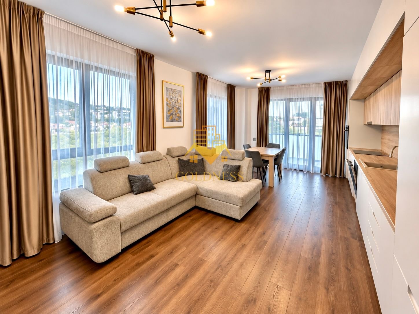 2 camere, Modern, Parcare, Bloc nou, Liberty Park, Semicentral, Gara