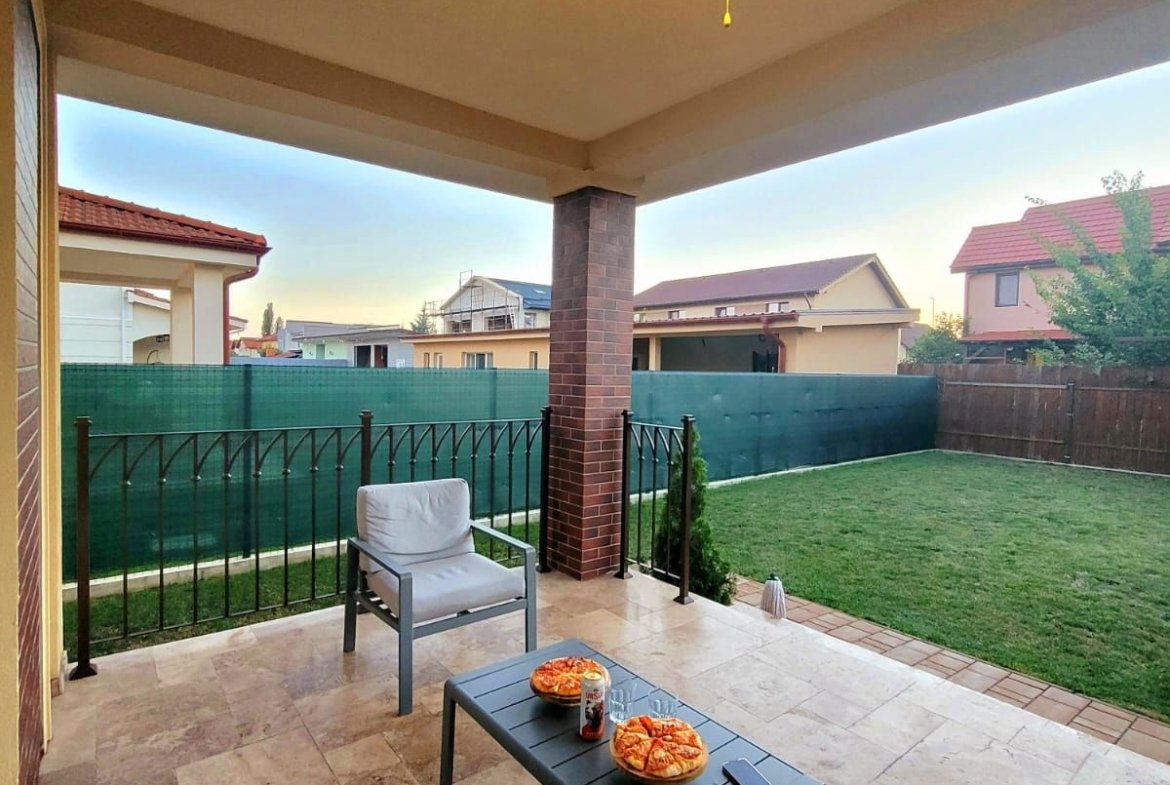Duplex modern 5 camere 120 mp teren 335 mp Dumbravita Ferventia