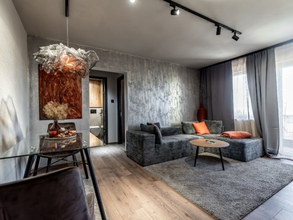Apartament 3 camere finisat & mobilat premium, lângă faleza Mureșului