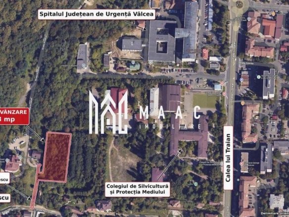 Teren de vânzare | Râmnicu Vâlcea, Cartierul Nord | regim silvic