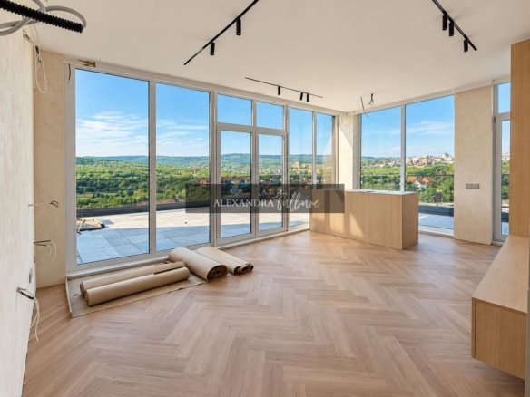 Apartament 3 camere, 3 bai, 84 mp+ terasa 71 mp, garaj