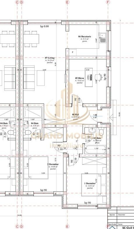 Duplex Săcălaz, 85 mp utili, teren 293 mp, 3 dormitoare, terasă 21 mp