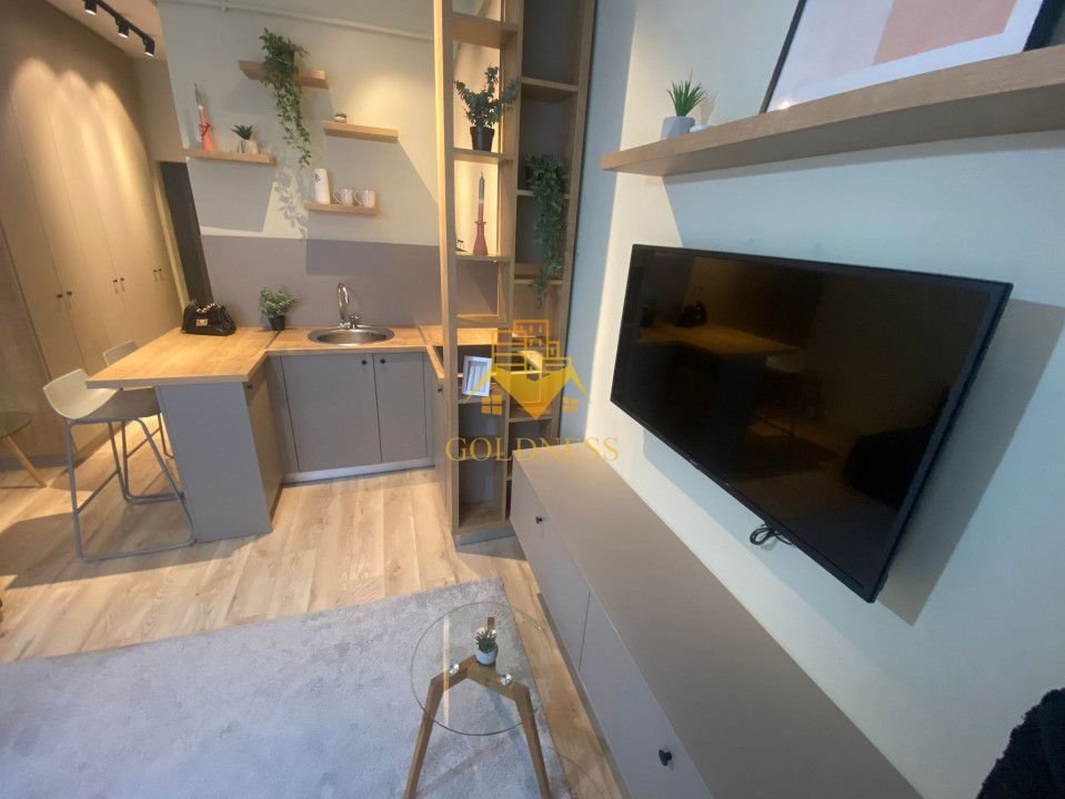 Garsoniera/Studio modern, 18 GYM, Zona Parcul Rozelor, Grigorescu