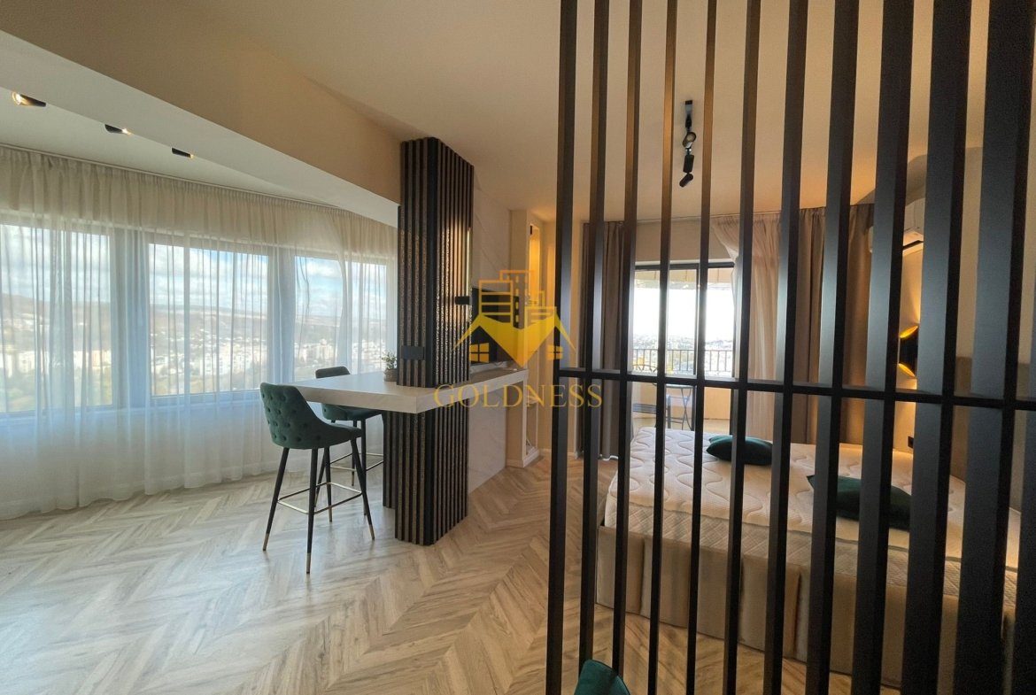 West City!Apartament 45 mp finisat utilat mobilat! Panorama pe Cluj!