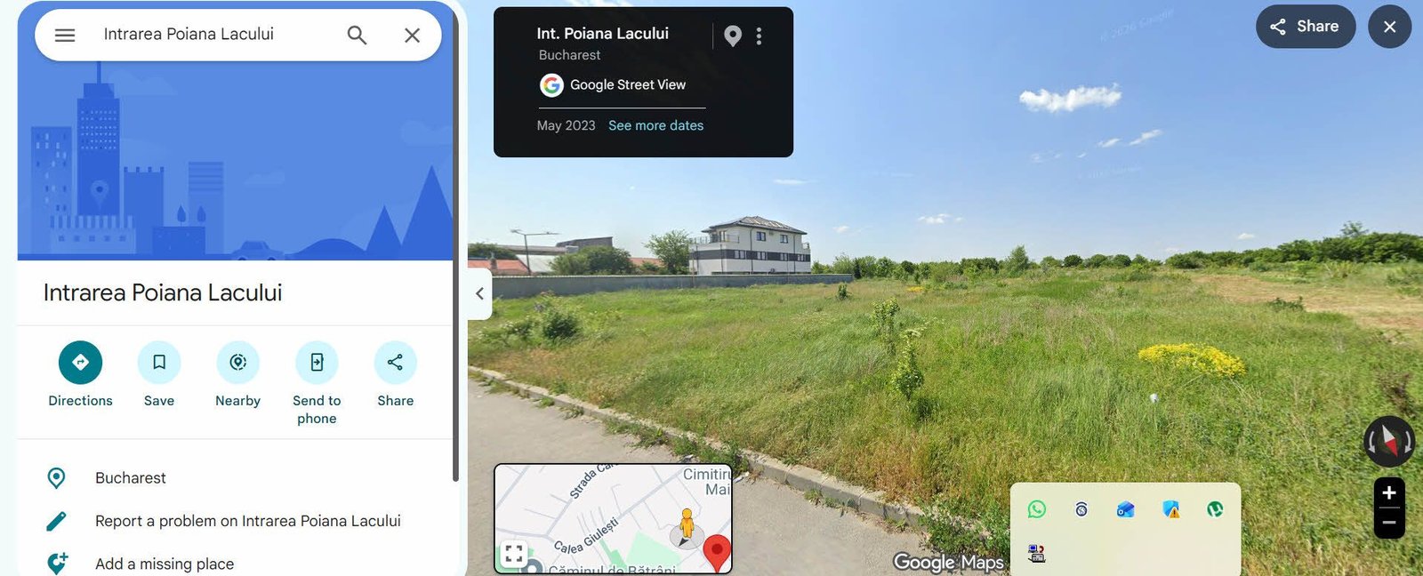 Teren Intravilan 5.000 mp București, Sector 6 (Giulești-Sârbi)