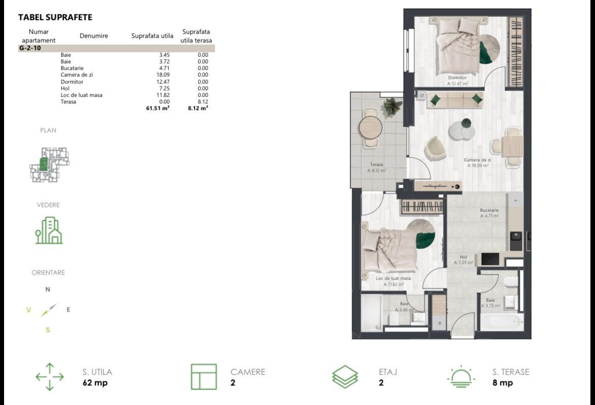 dfc8948f134e417c8eeaf8becb9c2565 COM 0% Apartament superb cu 3 camere | Denya Forest