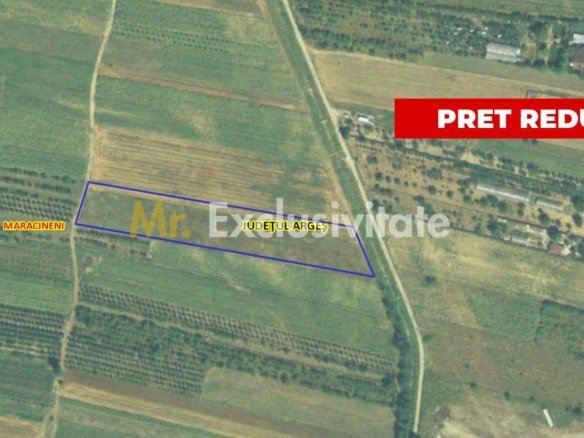 Oportunitate de investitie! Teren intravilan Maracineni 7545 mp