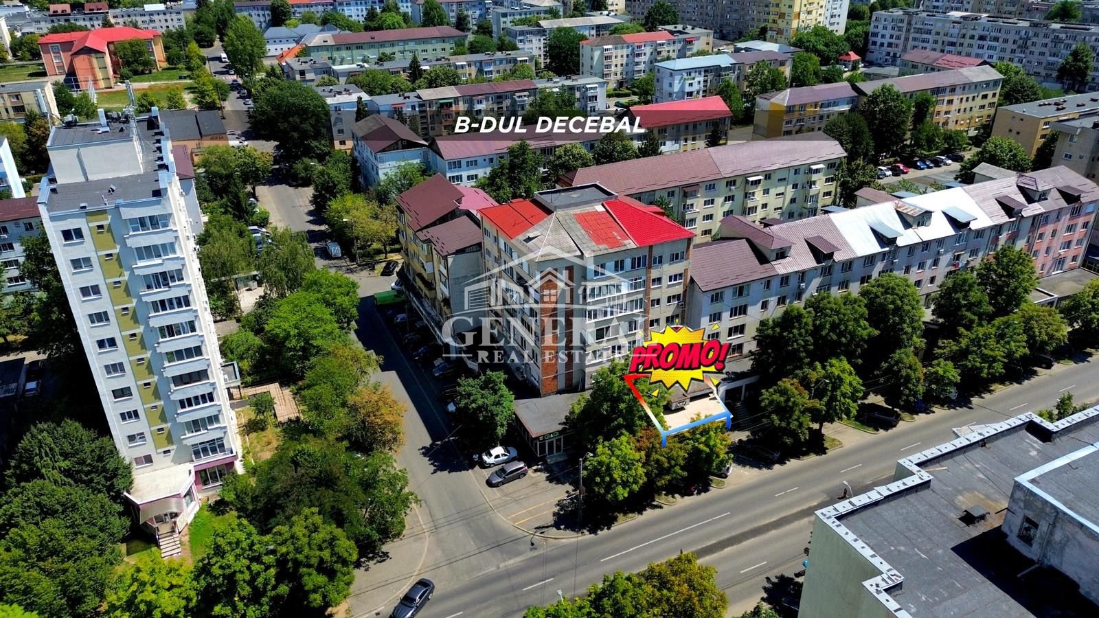 SPATIU de vanzare / inchiriere 177/242m2 pe Bd Decebal Baia Mare