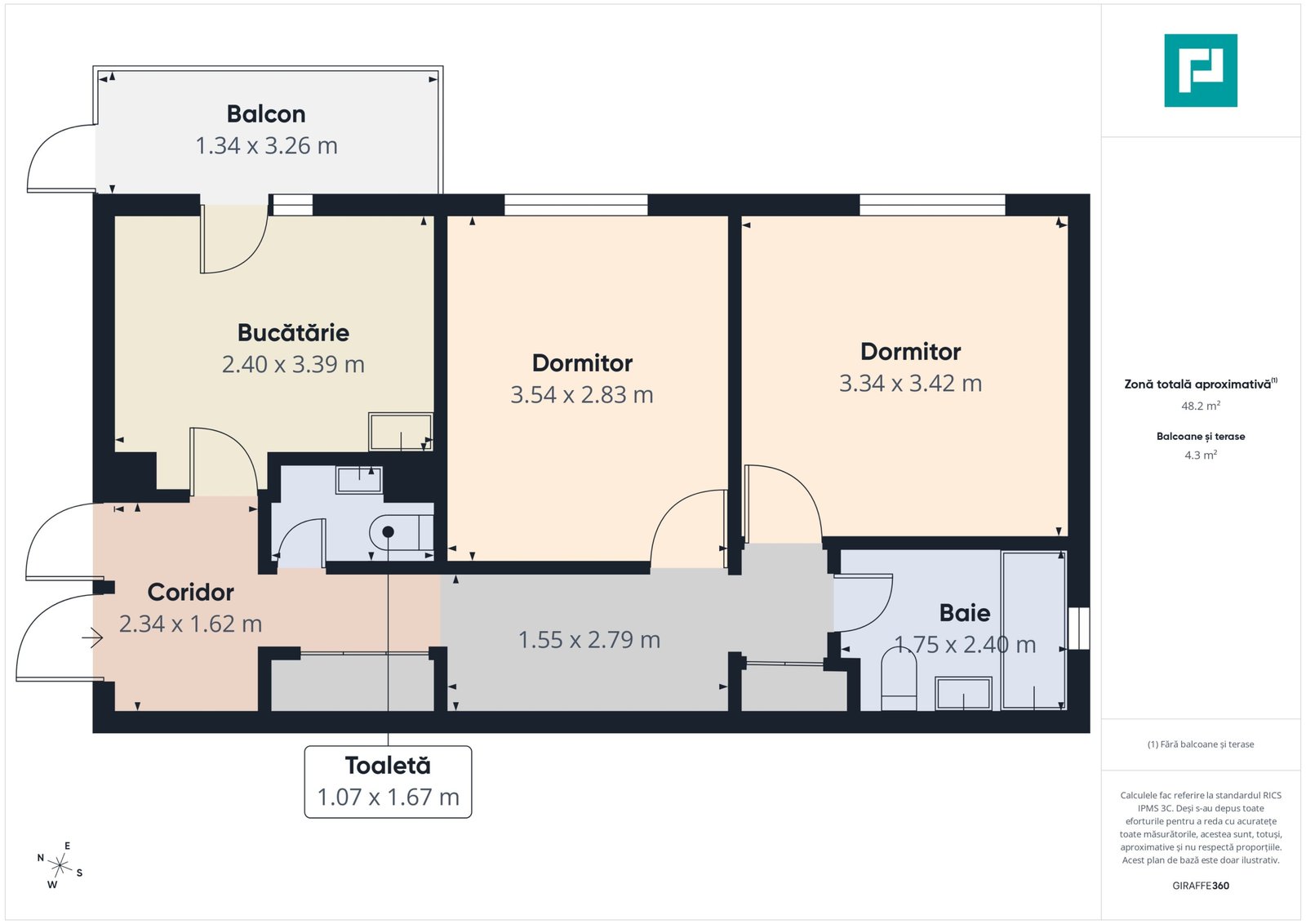 e908c2da3a1f42a8a99960bce9bd9e7e Apartament 3 camere ,68 mp, Str.Moldovei-Rogerius