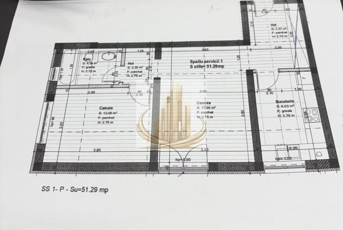 Apartament tip SAD de vânzare –locație excelentă!