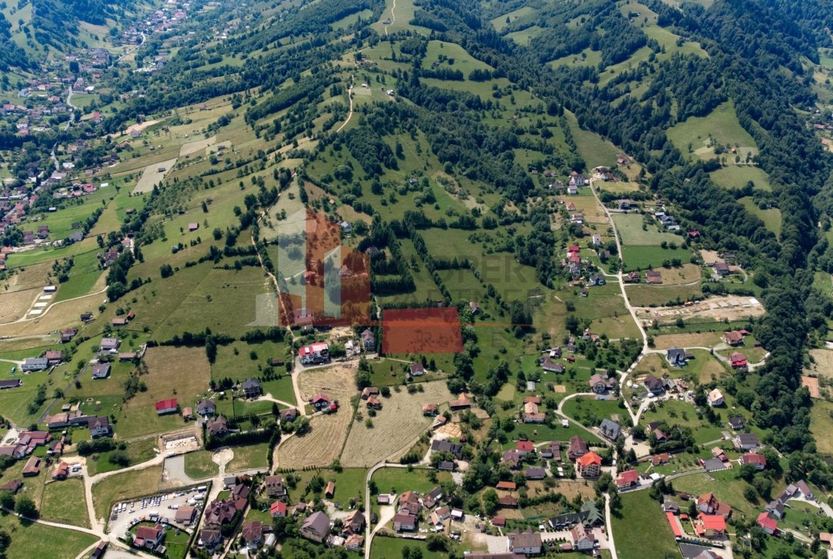 Teren intravilan Bran 2.772 mp | Vedere Piatra Craiului | Potrivit pentru cabane