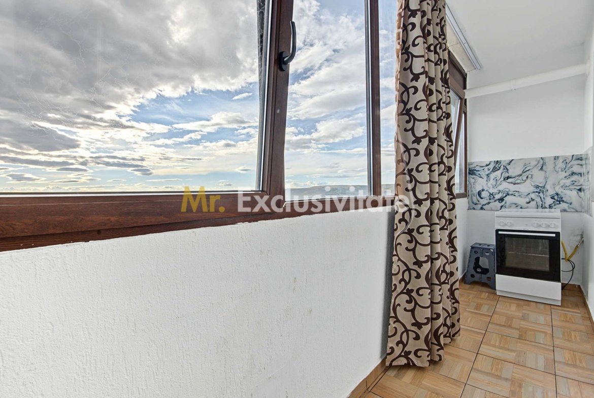 GARSONIERĂ DE VÂNZARE ÎN MIOVENI – PRIVELIȘTE PANORAMICĂ, LA ÎNĂLȚIME!