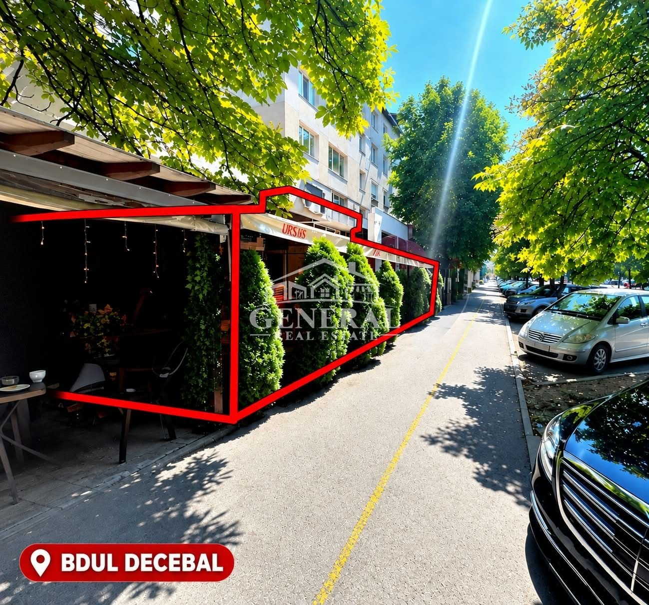 SPATIU de vanzare / inchiriere 177/242m2 pe Bd Decebal Baia Mare