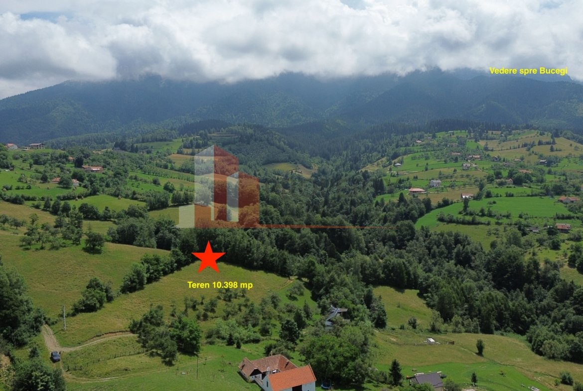 Teren Sohodol 10.398 mp  cu vedere panoramica